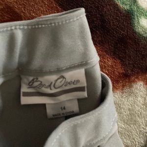 Bend Over brand polyester slacks